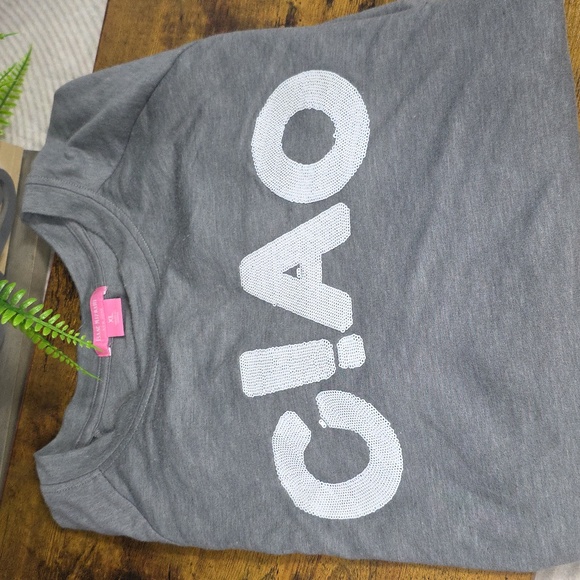 Isaac Mizrahi Ciao Sweatshirt - Picture 2 of 10